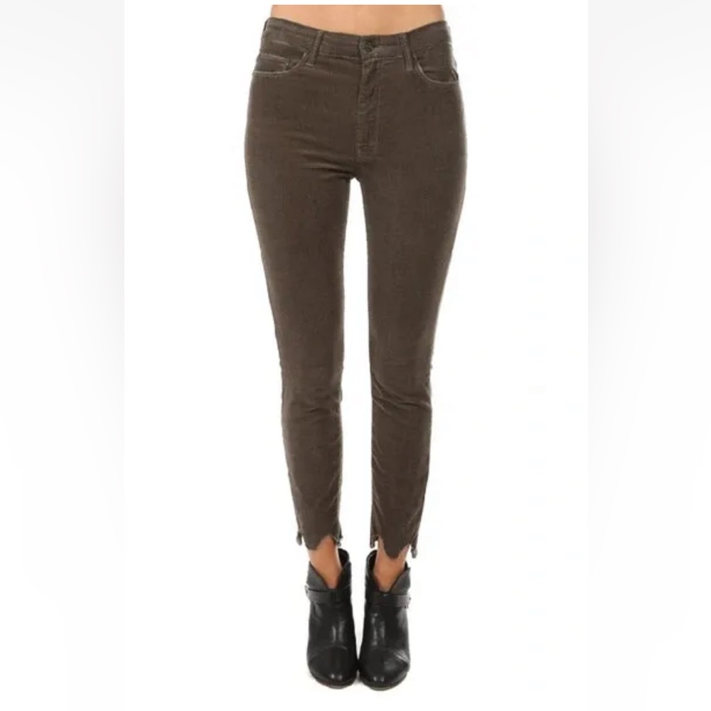 MOTHER The Looker Ankle Chew Corduroy Jeans